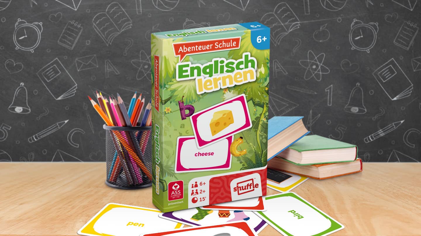 Abenteuer Schule - Englisch lernen – ASS Altenburger Spielkarten