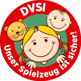 DVSI Siegel Unser Spielzeug ist sicher!