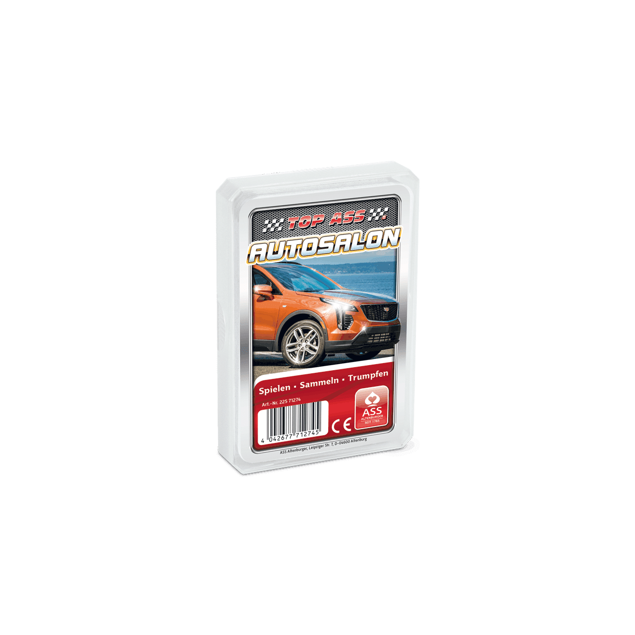 Top Ass Autosalon Trump and Quartet ASS Altenburger Jeu de Cartes 22571274