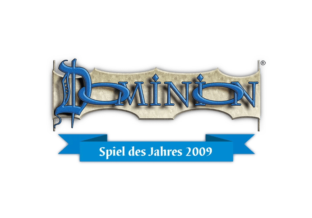 Dominion Spiel des Jahres 2009 Logo – ASS Altenburger Spielkarten