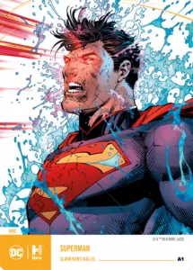 Hro Sammelkarte mit Superman als Charakter im Fokus